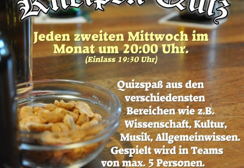 13.12.202320:00 UhrKomplex Kneipen Quiz