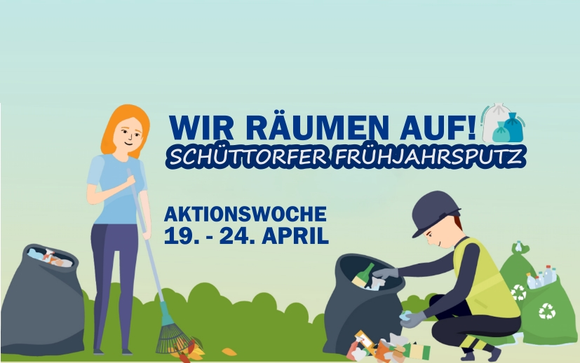 Müllaktion „Wir räumen auf“ im April