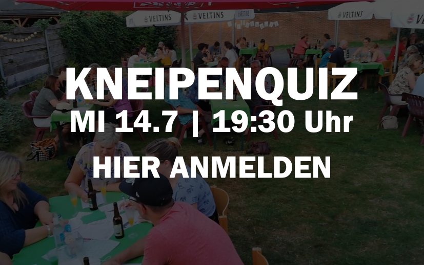 Kneipenquiz kommt zurück – Hier gehts zur Anmeldung