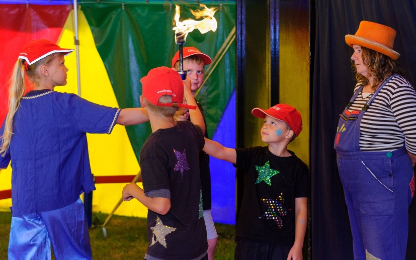 Circuswoche in Schüttorf begeistert 20 Kinder und Jugendliche