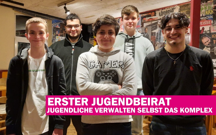 Jugendbeirat – Jugendliche verwalten selbst das Komplex