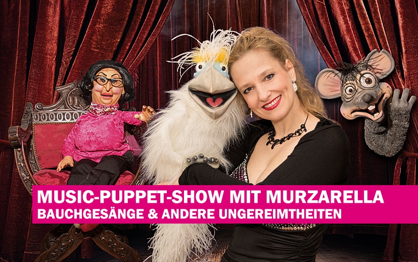 Preisgekrönte Music-Puppet-Show im Komplex