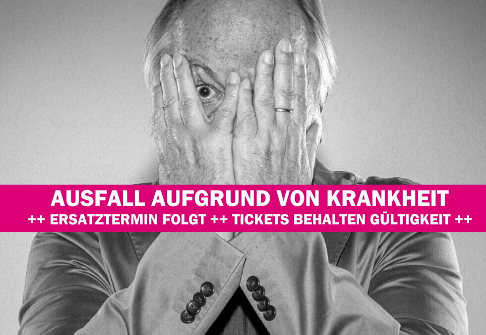 07.12.202320:00 UhrWilfried Schmickler – Es hört nicht auf (Ersatztermin)
