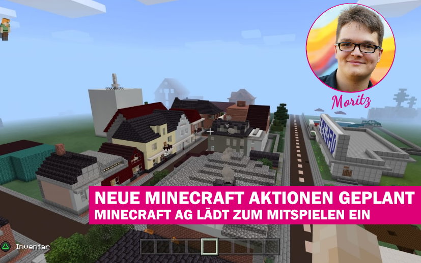 Minecraft AG lädt zum Mitspielen ein