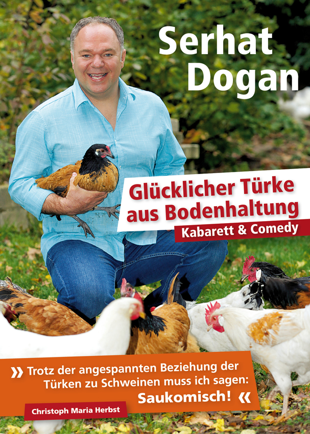 <b>14.09.2023</b><br>20:00 Uhr<br><b>Serhat Dogan – Glücklicher Türke aus Bodenhaltung</b>