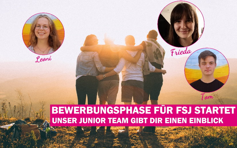 Bewerbungsphase für FSJ-Platz 2023/24 gestartet