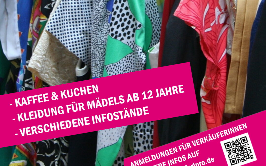02.04.202311:00 UhrMädchenflohmarkt
