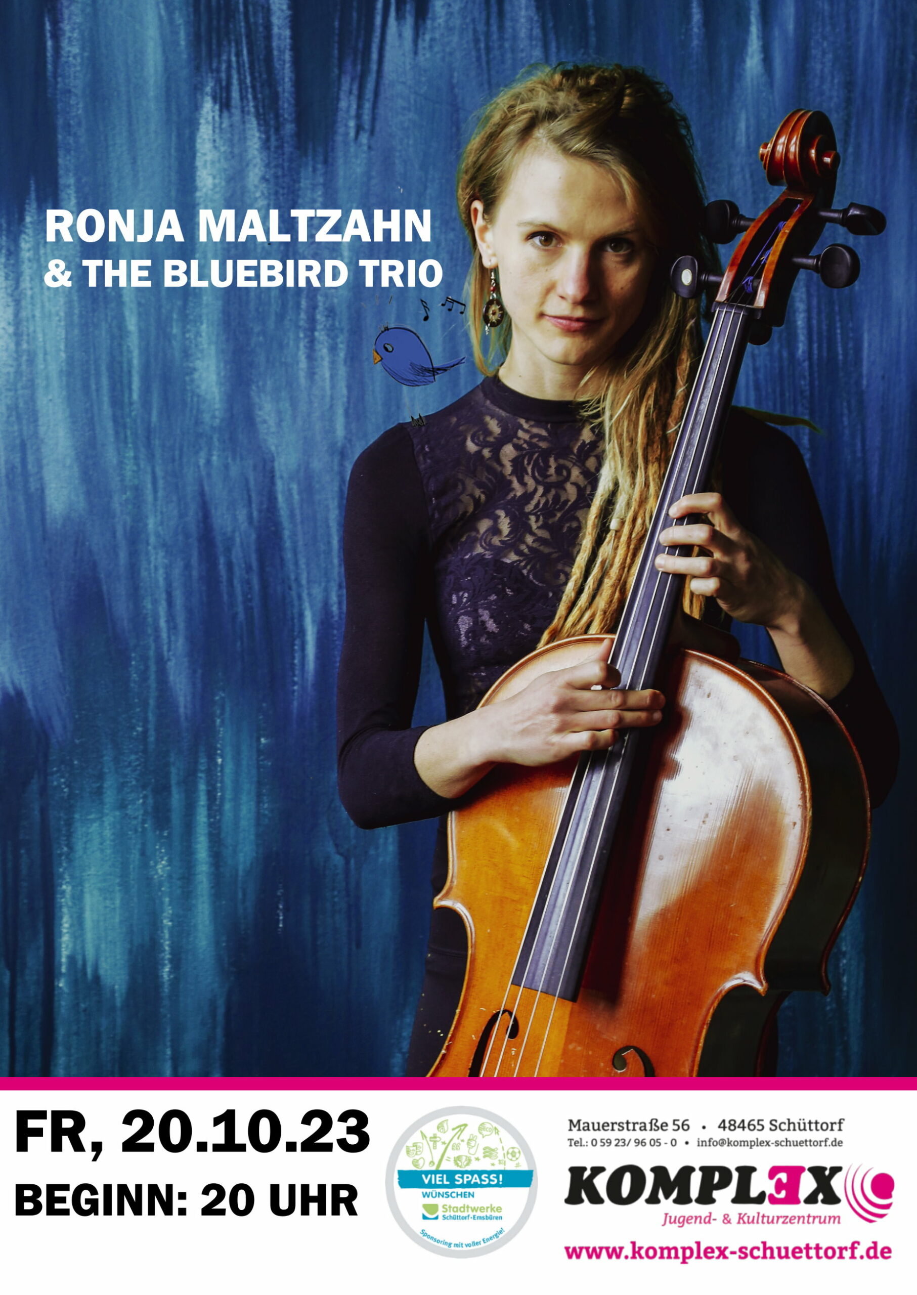 <b>20.10.2023</b><br>20:00 Uhr<br><b>Ronja Maltzahn – Heimweh</b>