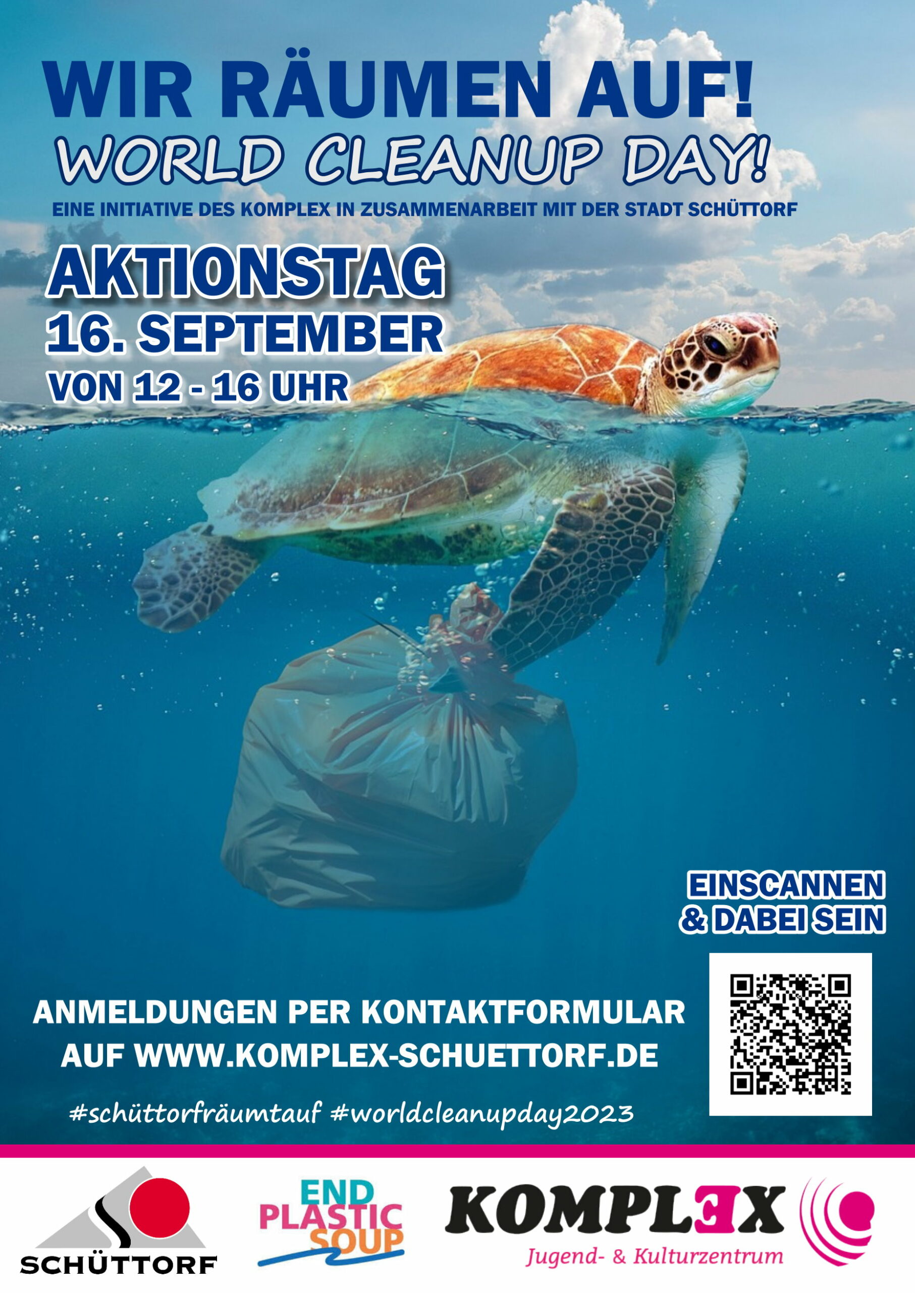 Plakat_Vorlage Schüttorfer Frühjahrsputz 2023