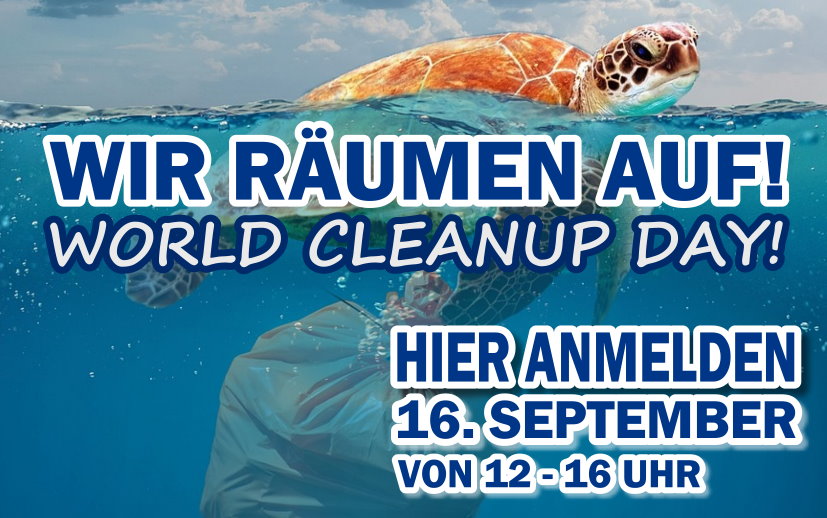 Anmeldung für den Aktionstag – World CleanUp Day