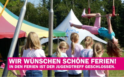 Wir wünschen frohe Sommerferien!