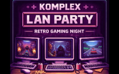Zocken wie zur Jahrtausendwende – LAN Party mit vielen Gaming Klassikern